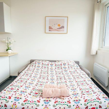 Escale-Marne Fr - 101 - Free Parking - Free Luggage Storage - All Equipped - Linen Included - Washing Machine - Luxury Eve Sleep Mattress 160X200 - 10Mn Walk Metro 8 - Rer A - Panoramic View - From 1 To 4 Guests Maisons-Alfort Buitenkant foto