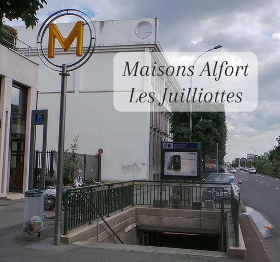 Escale-Marne Fr - 101 - Free Parking - Free Luggage Storage - All Equipped - Linen Included - Washing Machine - Luxury Eve Sleep Mattress 160X200 - 10Mn Walk Metro 8 - Rer A - Panoramic View - From 1 To 4 Guests Maisons-Alfort Buitenkant foto