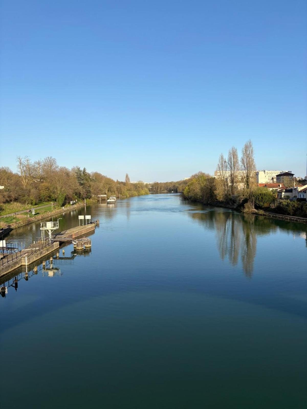 Escale-Marne Fr - 101 - Free Parking - Free Luggage Storage - All Equipped - Linen Included - Washing Machine - Luxury Eve Sleep Mattress 160X200 - 10Mn Walk Metro 8 - Rer A - Panoramic View - From 1 To 4 Guests Maisons-Alfort Buitenkant foto